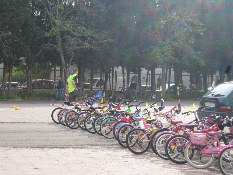 corso di educazione stradale in bicicletta